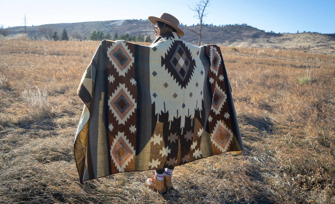 Large Andean Alpaca Wool Blanket Alpaca Threadz