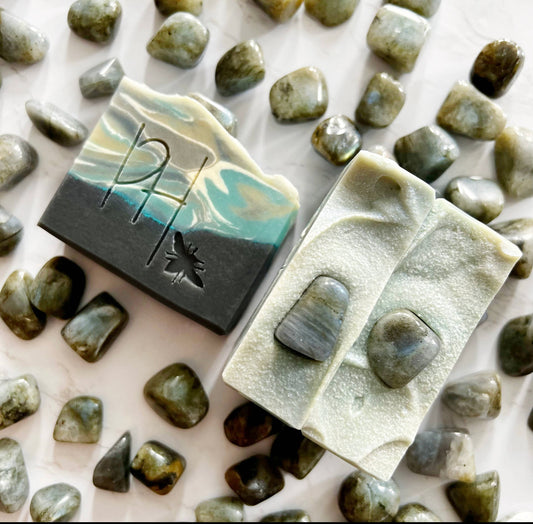 Crystal Soap - Namaste Magical | Labradorite Plainville Homestead