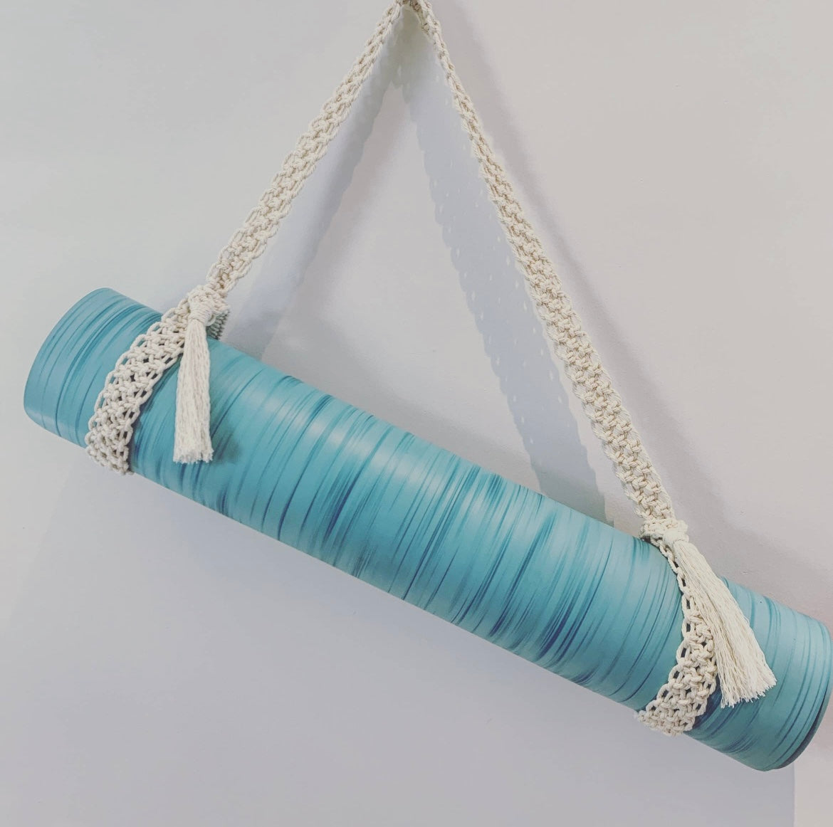 Macrame Yoga Mat Carrie Boho Yogi Handmade