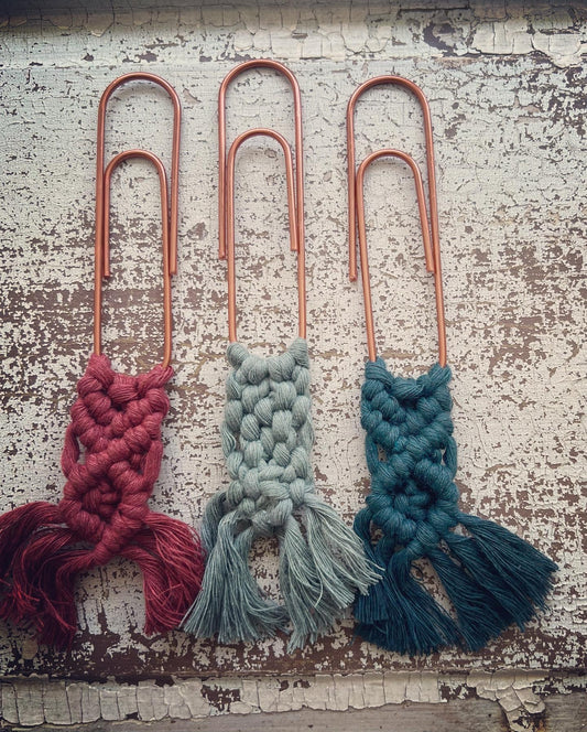 Macrame Bookmarks The Teaching Duo