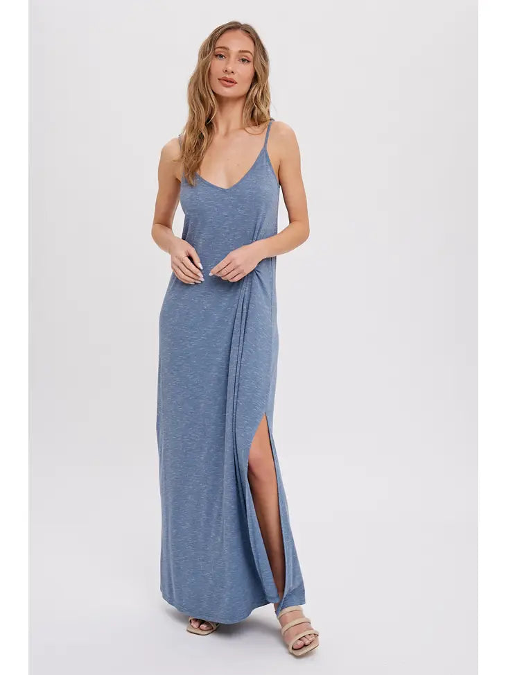 KNOTTED JERSEY MAXI DRESS The Druzy Rose