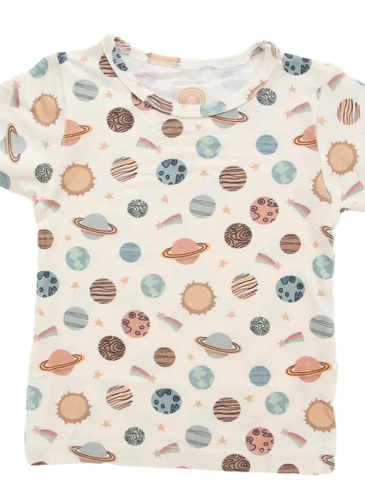 Planets Bamboo Tee Sunshine Luckies