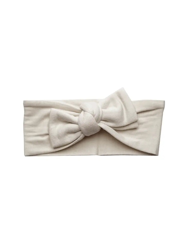 Solid Color Bamboo Headband Bow Emerson and Friends